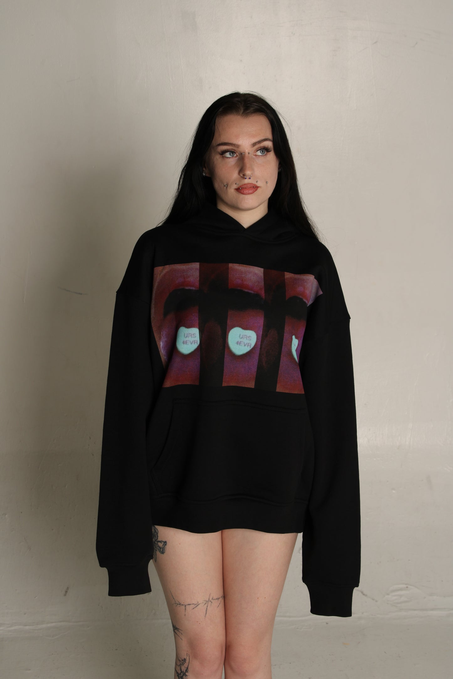 "urs4ever" hoodie